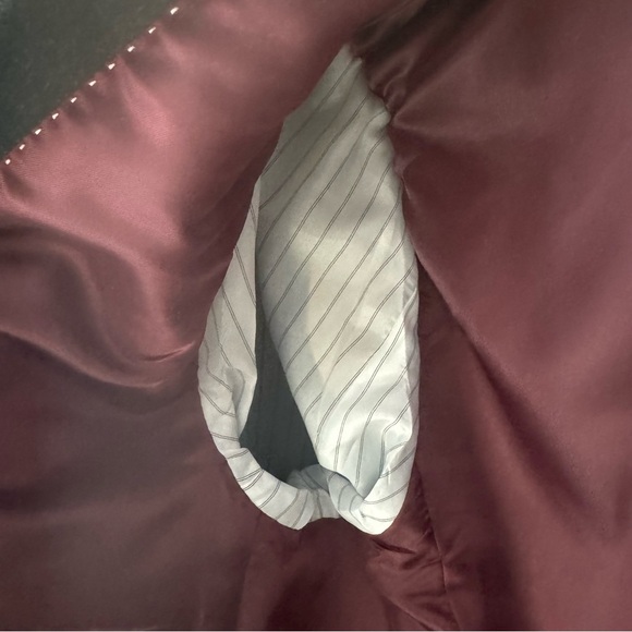 JOSEPH ABBOUD Boys 2 Button Blazer Charcoal Grey Wrinkle Resistant Size 14 - Picture 16 of 16